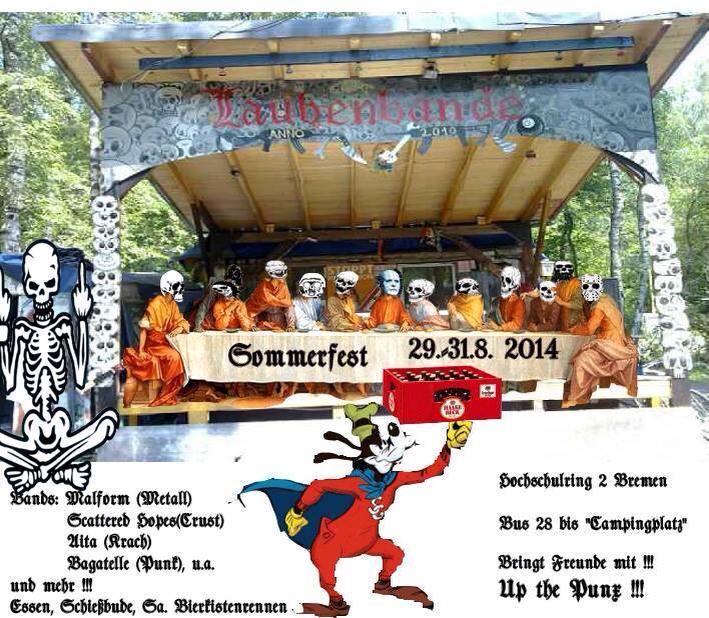 Sommerfest Laubenbande 2014